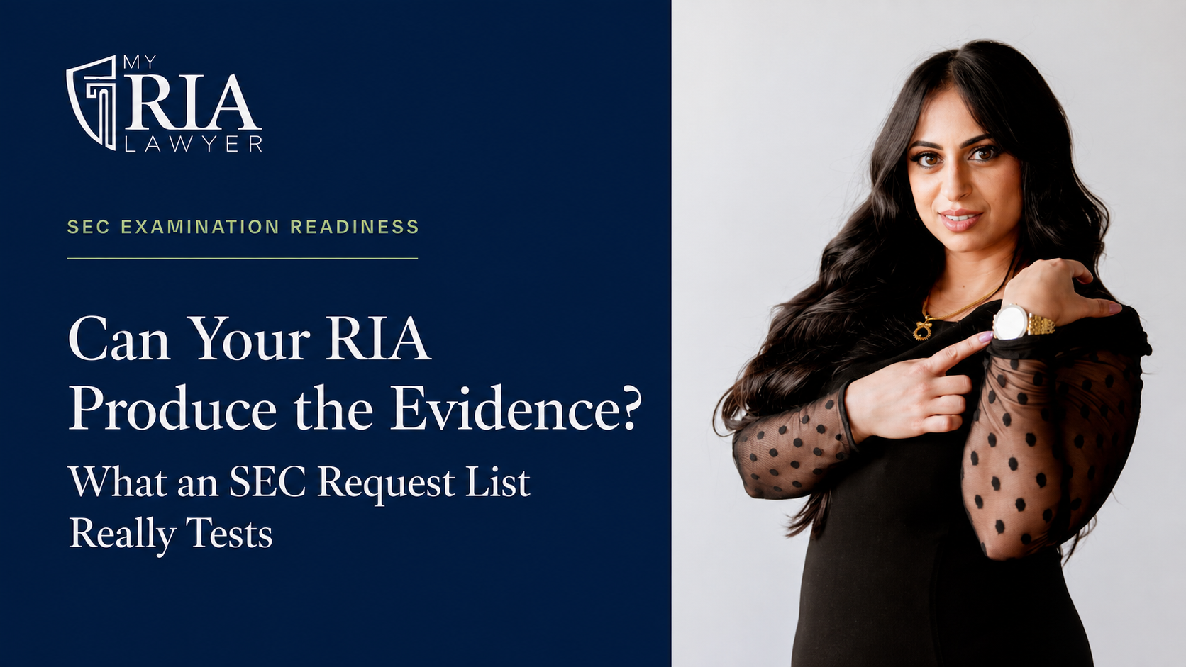 Leila Shaver — SEC document requests and RIA compliance evidence
